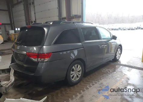 2016 Honda Odyssey Ex-L from USA, damaged, VIN 5FNRL5H62GB134850